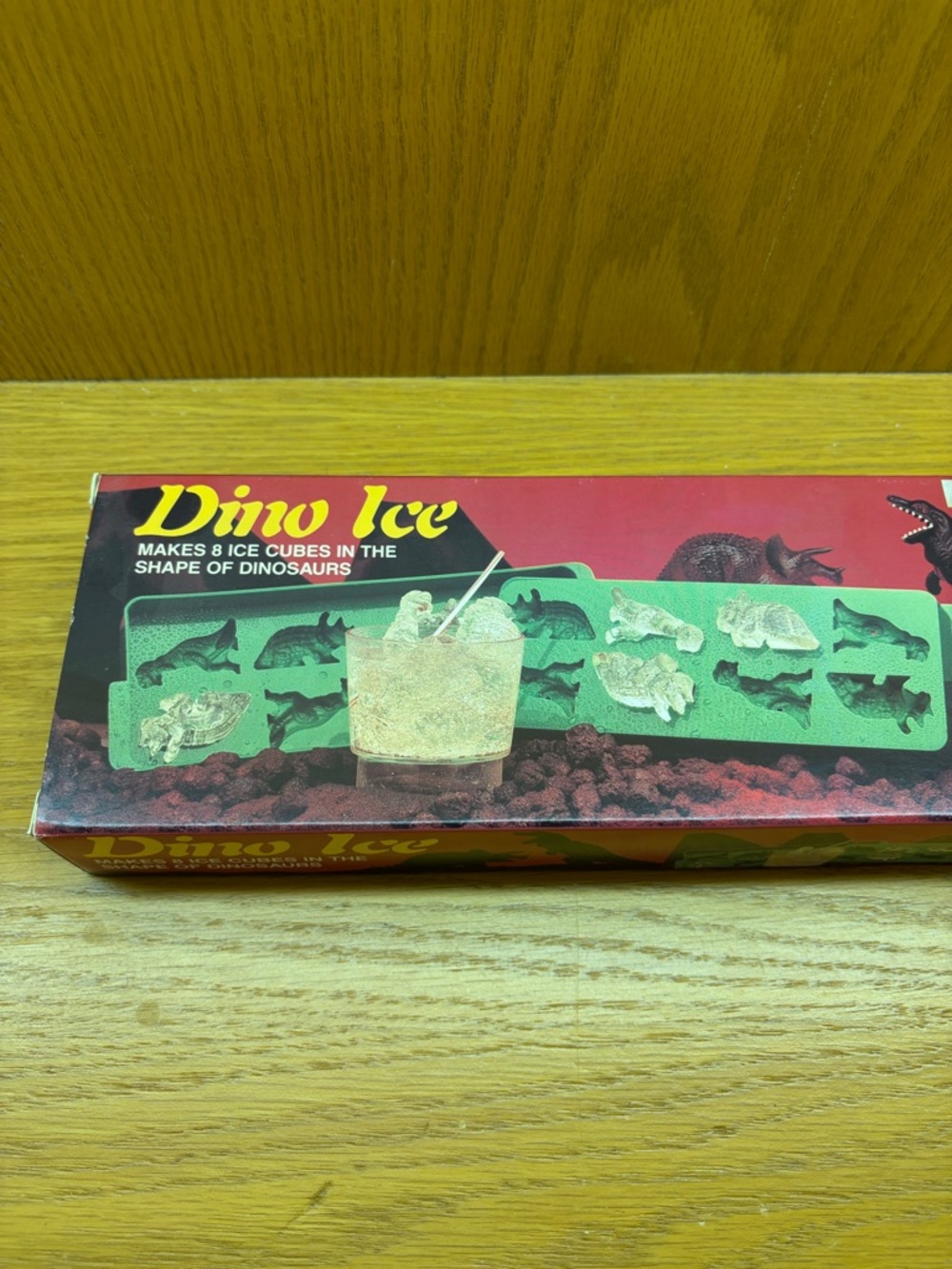 Dino Ice Dinosaur Ice Cube Tray - Green